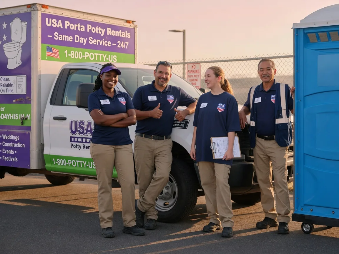 Porta Potty Rental company in Hillman, MI